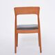 Single Danish Midcentury Modern Teak Chair