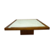 Table base travertin