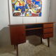 Bureau vintage des années 60 teck