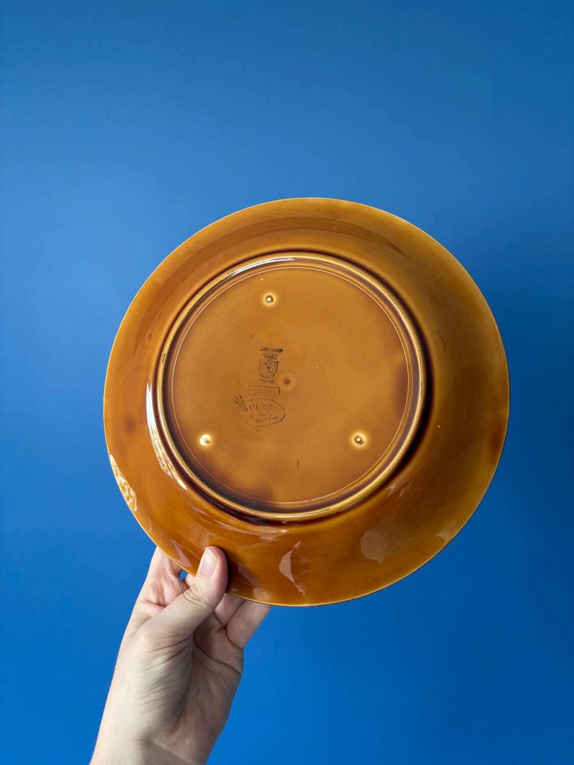 Set of 8 Vintage Sarreguemines Plates, Hawaii Model, 1970 – Ceramic