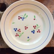 Set of 9 plates and 9 dessert plates Lunéville