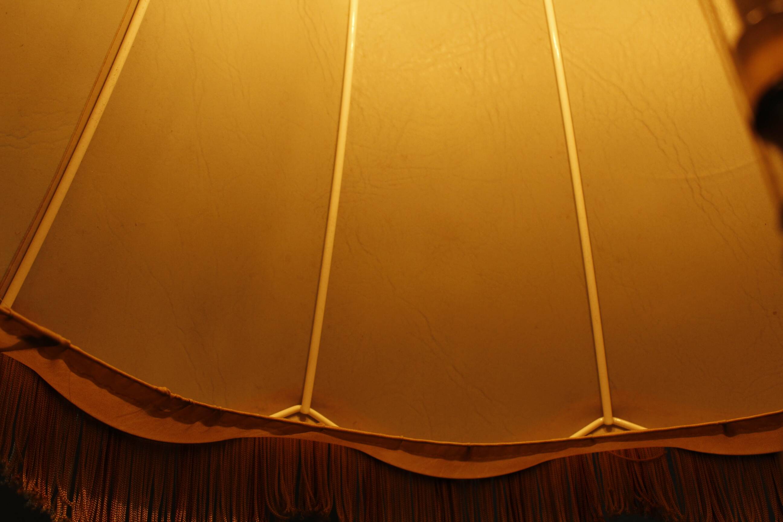 Large, Old World Brass Lamp, Germany 1950s