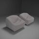 Set of beautiful ABCD chairs by Pierre Paulin for Artifort, Holland 1968