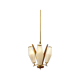 Italian opaline glass light pendant 1950’s