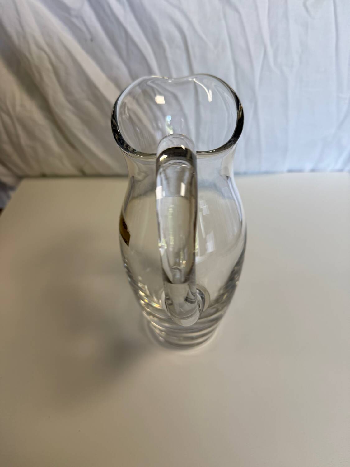 Broc à eau en cristal Saint Louis