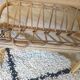 Rattan bedside table