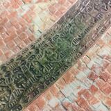 Ceramic trinket tray with ethnic decoration