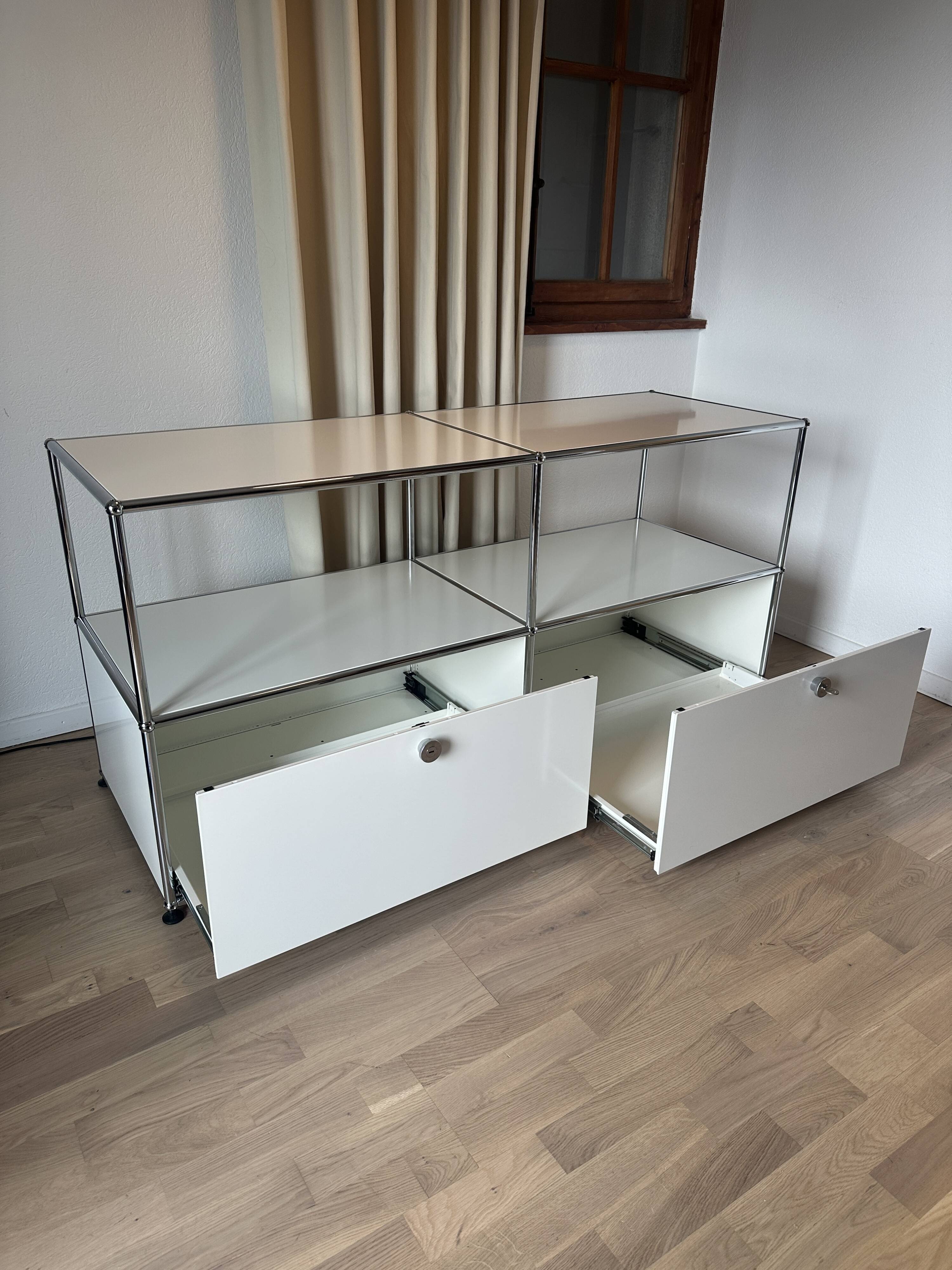 USM Haller Commode in Pure White