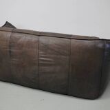 Brown Leather Andes Sofa by Gerard van den Berg for Montis, 1970s