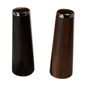 Exotic wooden salt and pepper shaker