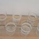 Set de 8 verres à eau 50's