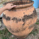 Very large ancient handmade terracotta jar – 80 cm