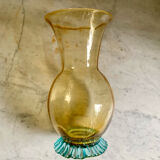 Blown glass vase