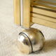 Table d'appoint roulante vintage style Hollywood Regency