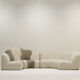 Playful sofa by Design studio Polster mit pep, Germany 80s.