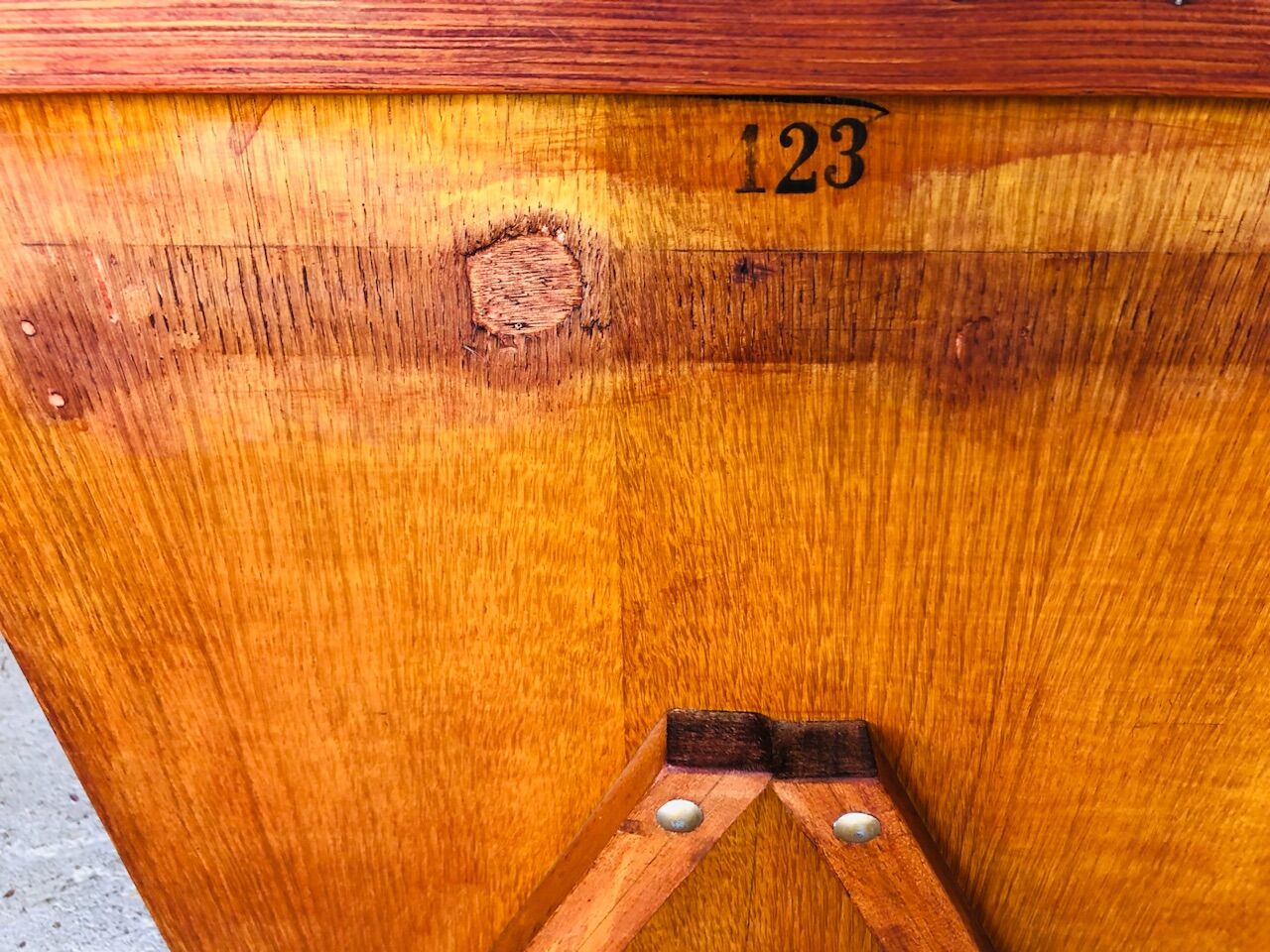 Vintage storage cabinet with 3 drawers, Circa 50's