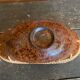 Old Brown Speckled Terracotta Pocket Video + Vintage Rattan Border
