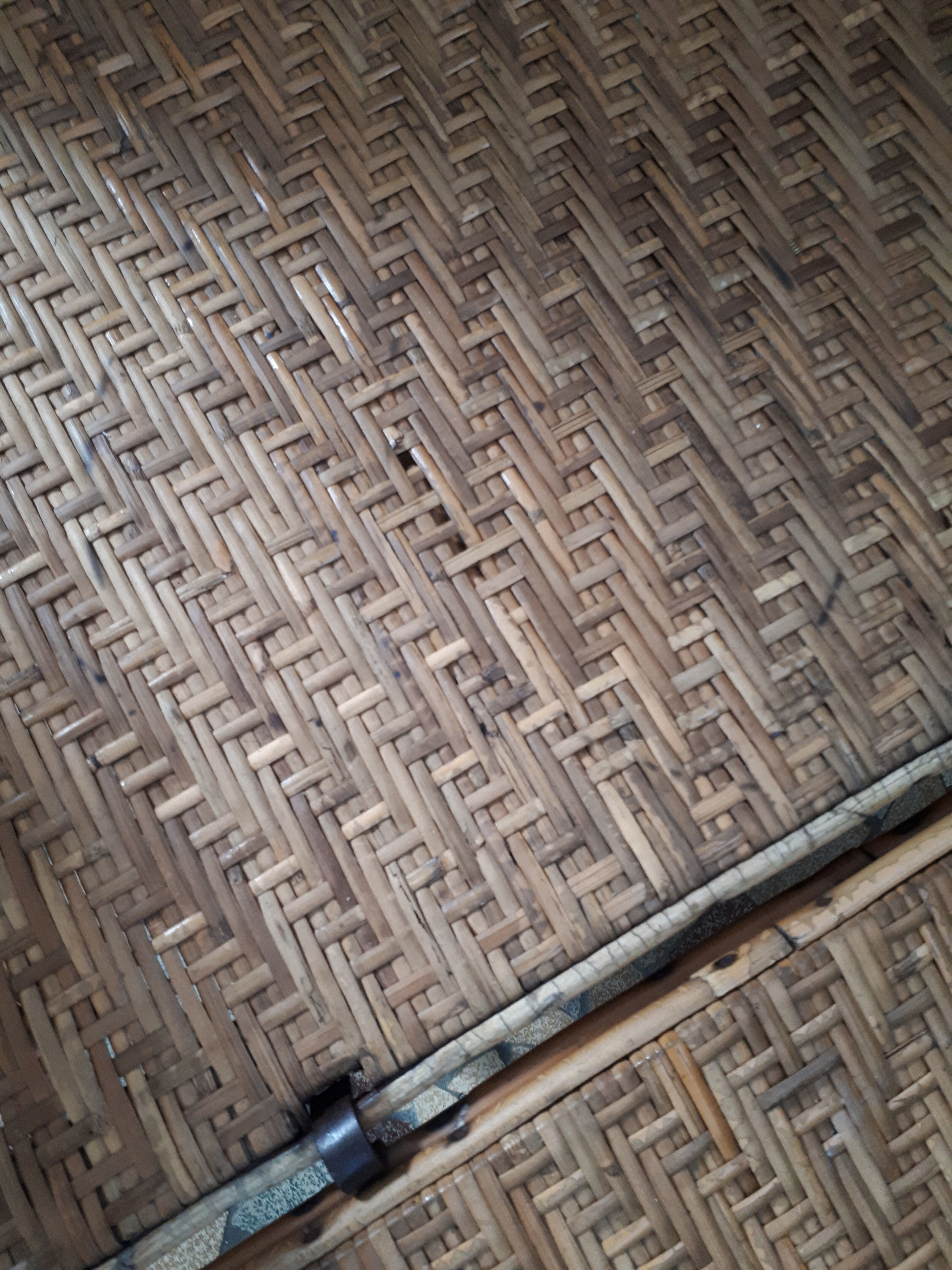 Lounge chair vintage rattan