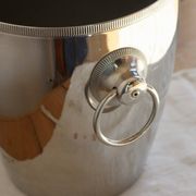 Vintage silver-plated metal champagne bucket Rémy Letang