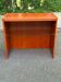 Vintage Scandinavian wooden sideboard shelf from the 1960s.