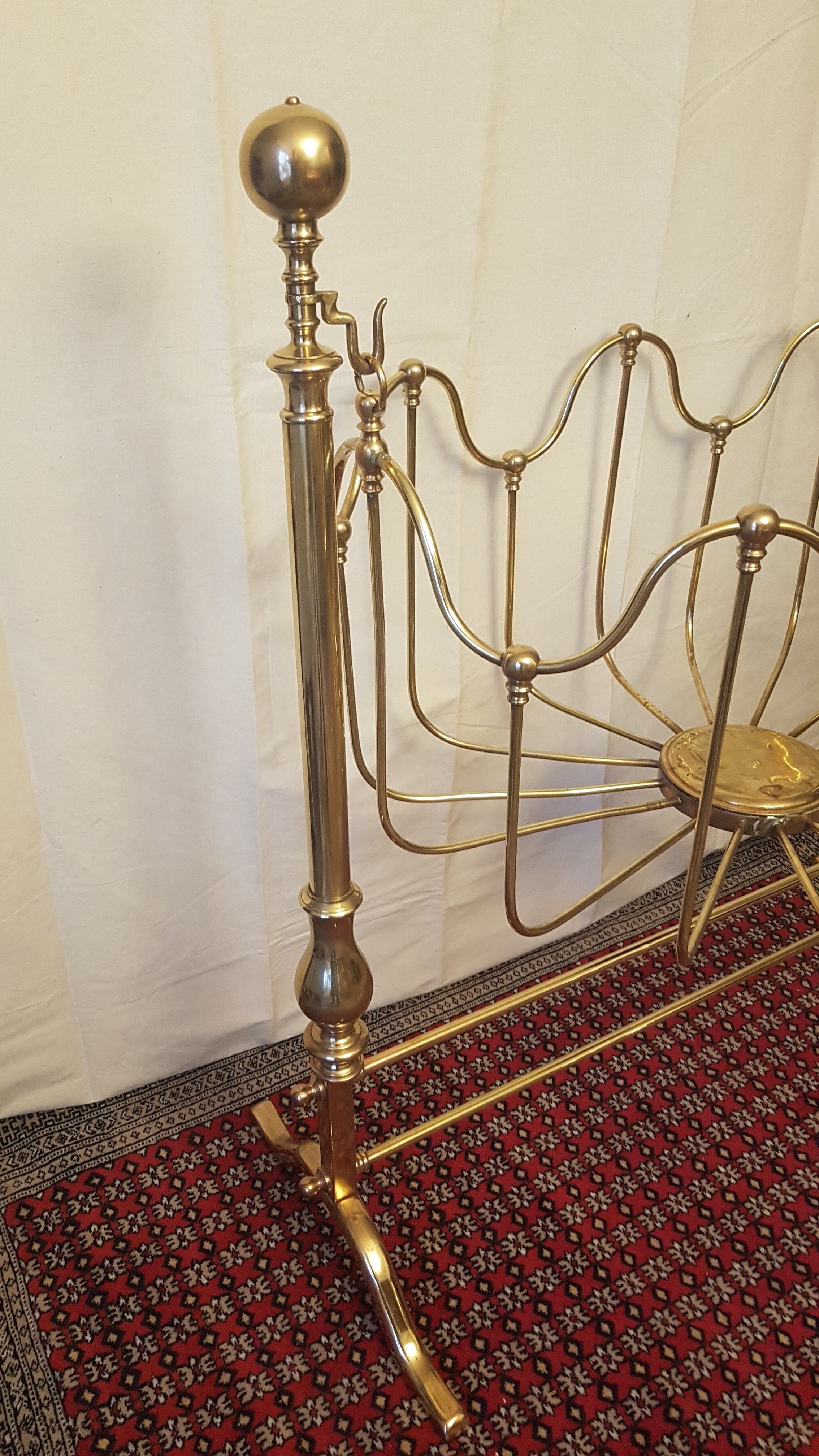Brass cradle 1880