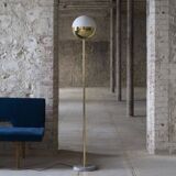 Lampadaire en laiton et marbre - Magic Circus Editions