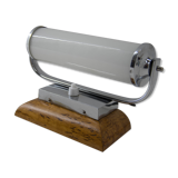 Bauhaus tubular table lamp, 1930s, restored