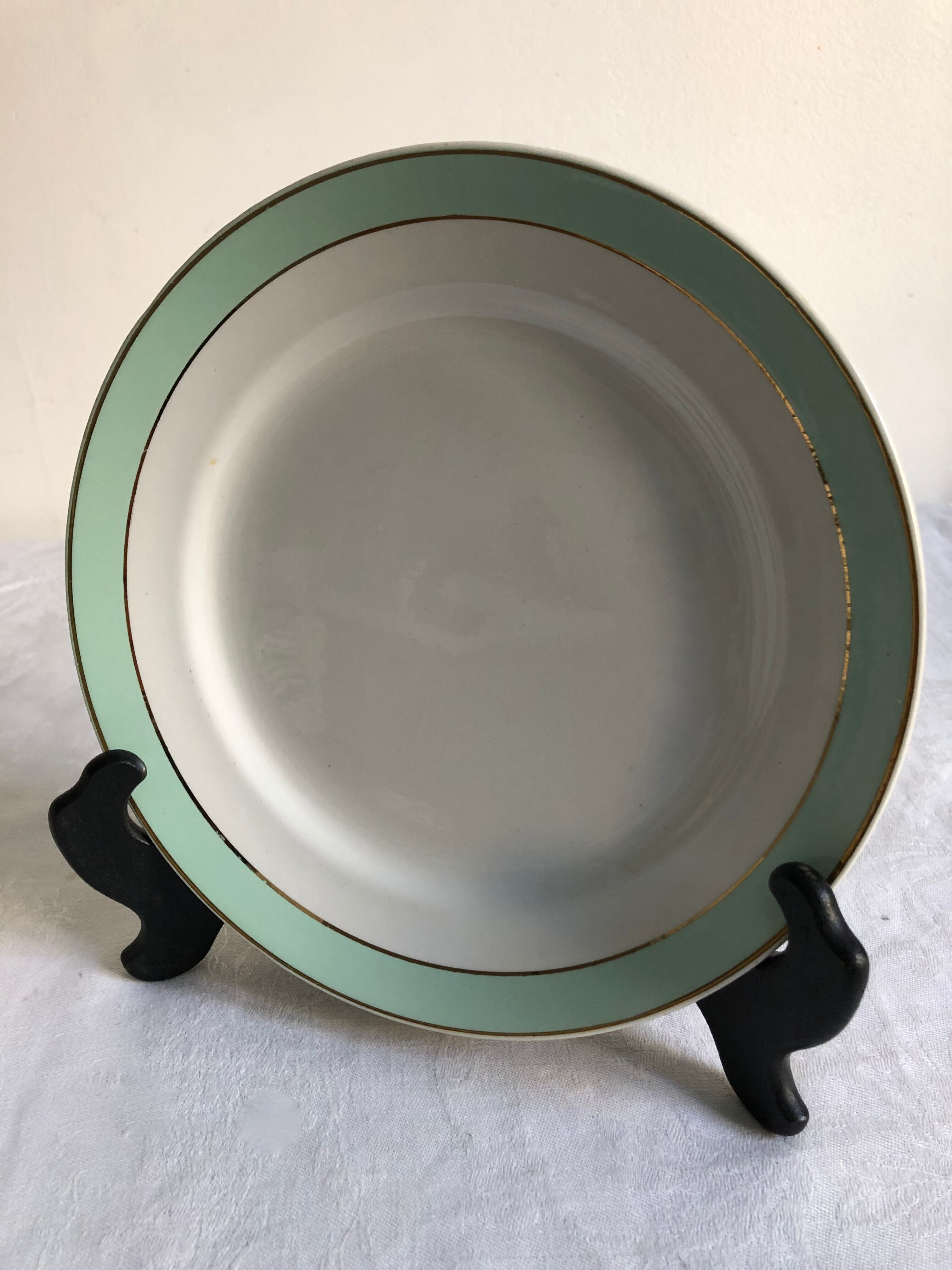 6 flat plates Luneville, Dauphine service