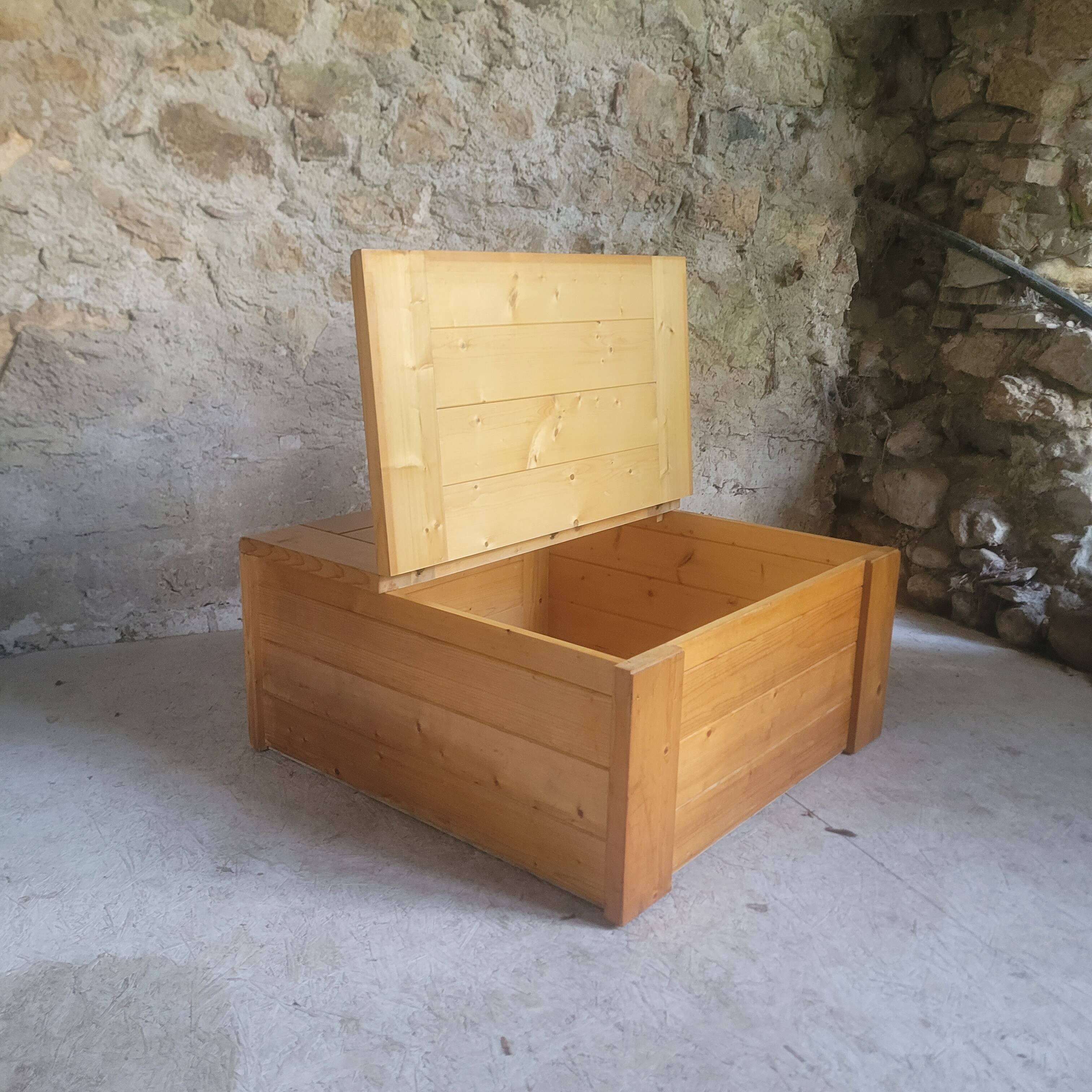 Les Arcs coffee table trunk