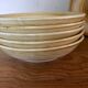 Lot of 6 hollow plates in sandstone, longfield earthenware