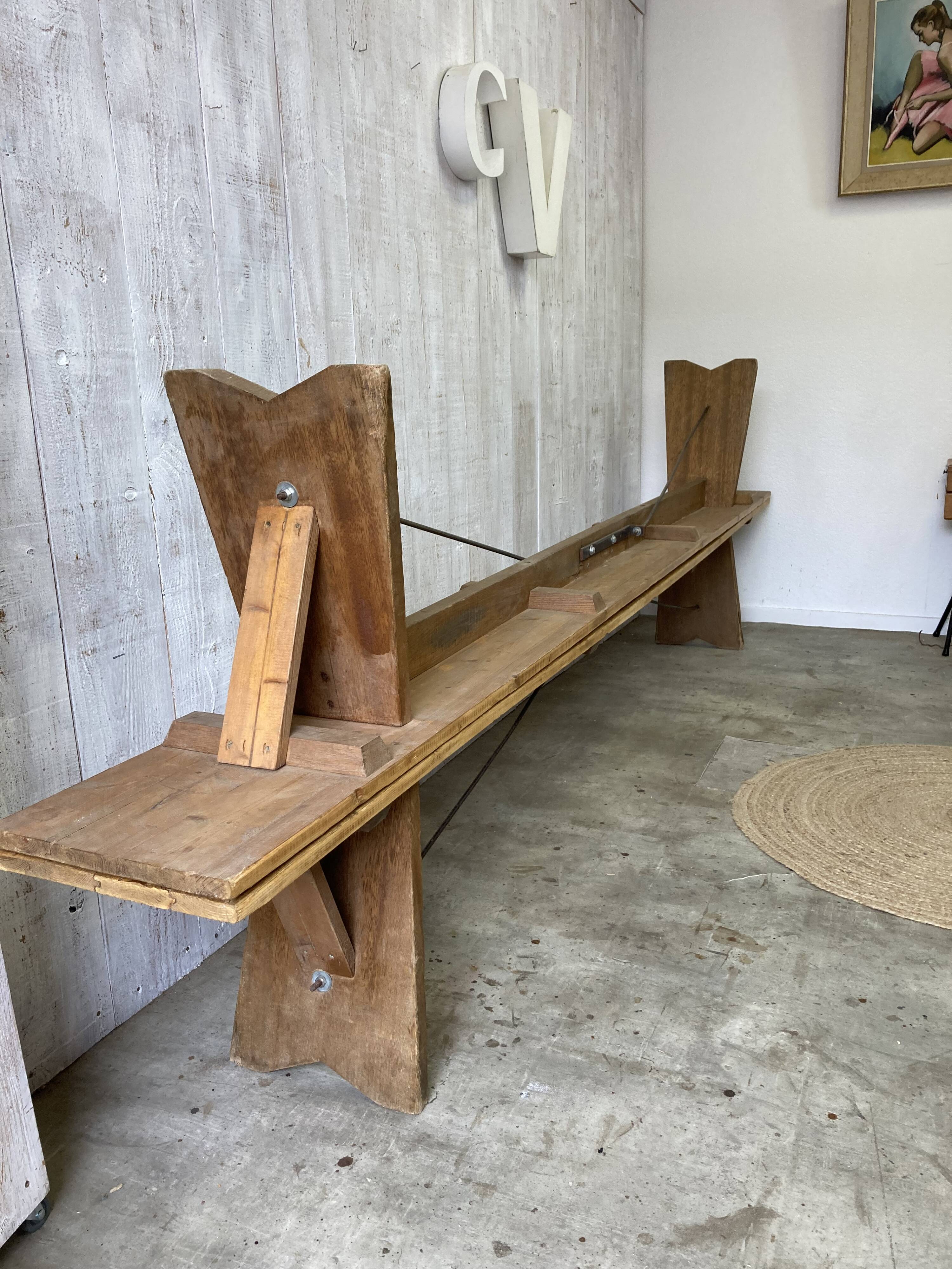Pair of 3m farm benches