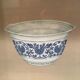 Ming blue and white pottery, hand-painted.