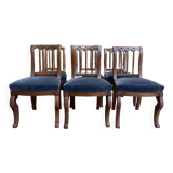 Set of 6 Restoration period chairs
