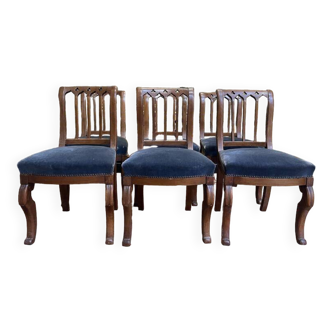 Suite de 6 chaises époque Restauration