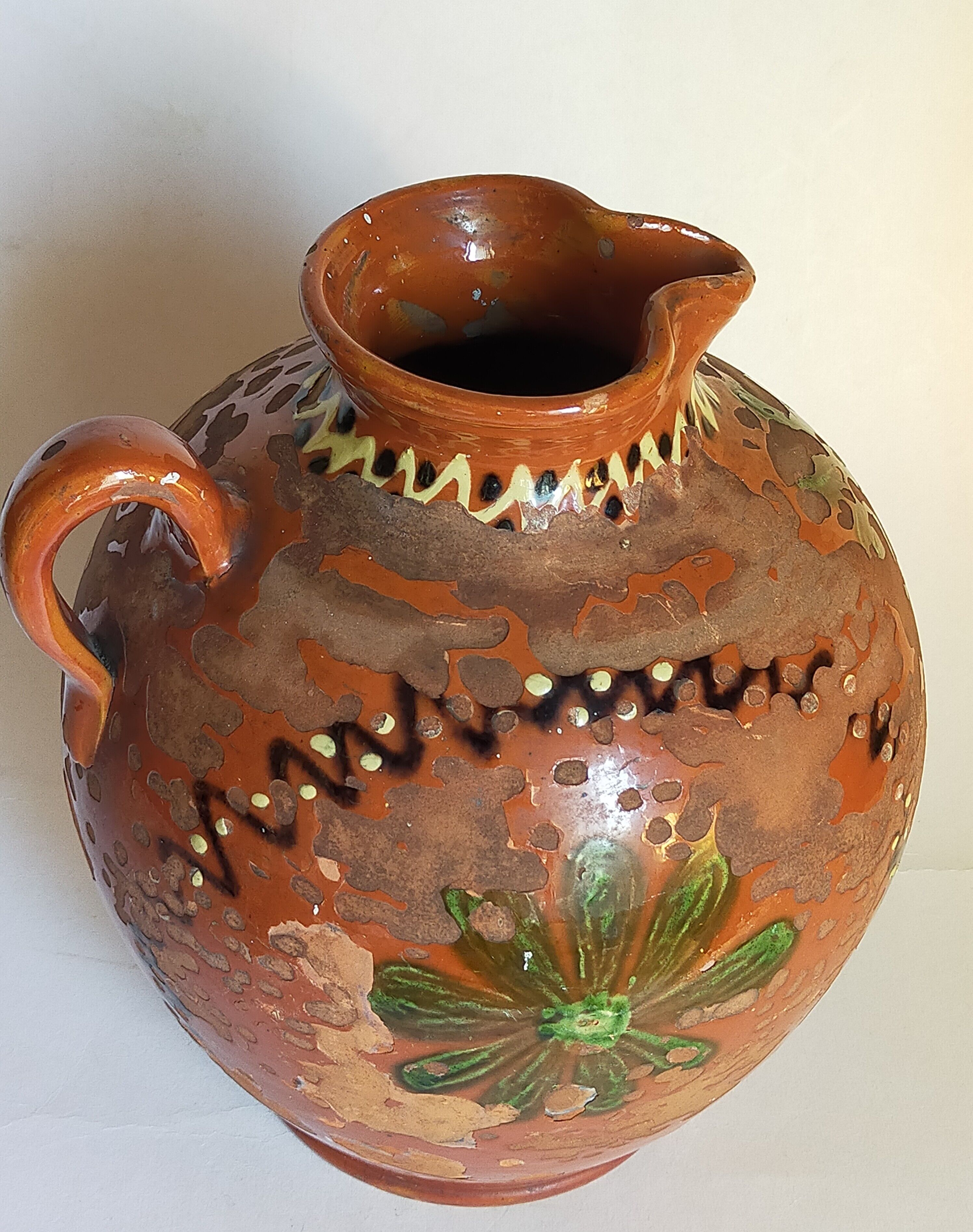 Hertz annecy pottery with beak and old cove early twentieth