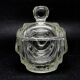 Sugar bowl, postmodern new look, glass, Poland, 1970s