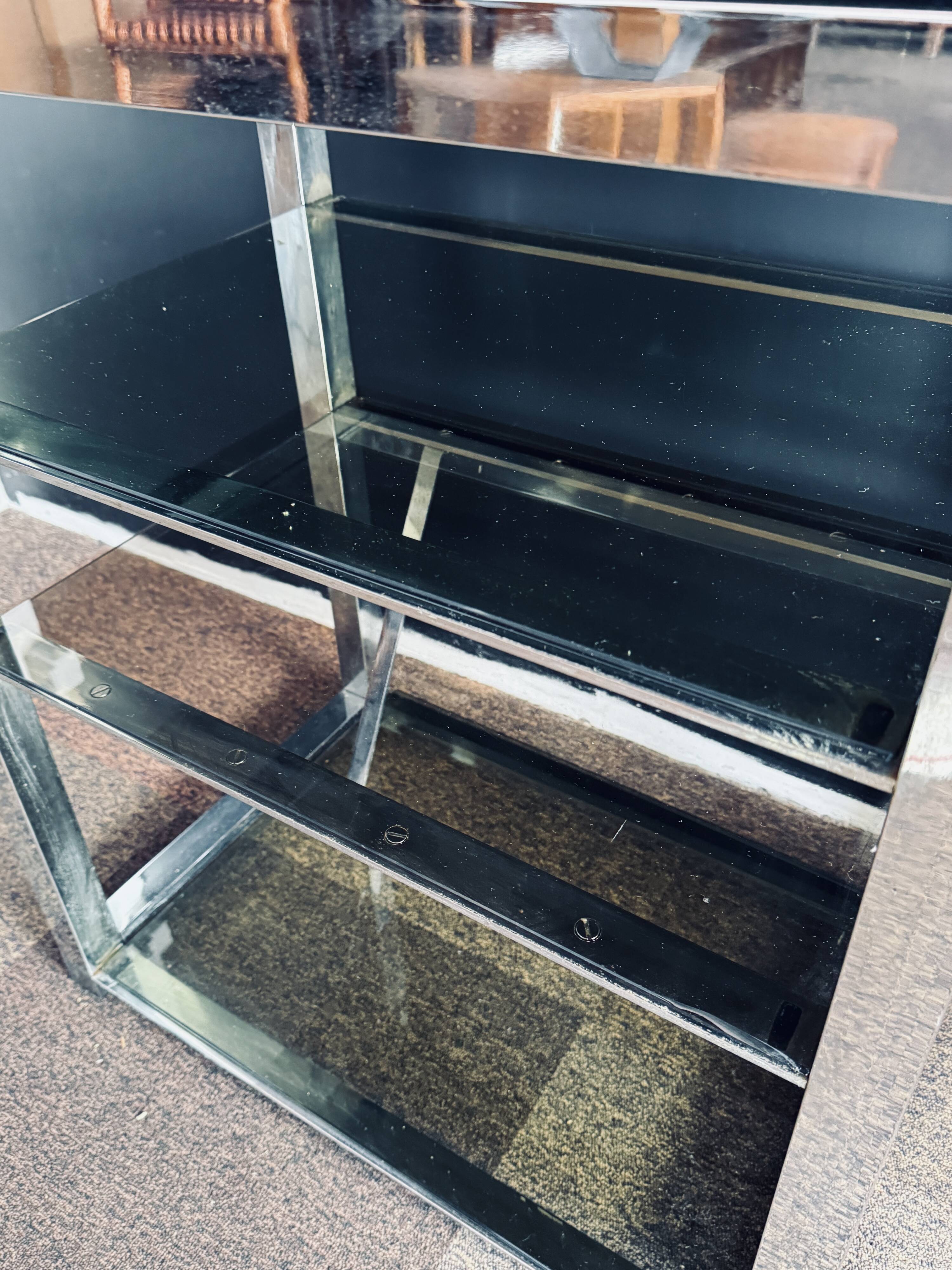 70s hi-fi cabinet / magazine rack