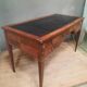 1900 Louis XVI style veneer flat desk