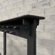 Vintage wooden restaurant cloakroom
