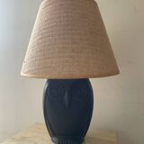 Vintage ceramic owl lamp