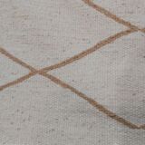 Tapis beige et marron berbère 190x138cm