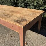 Vintage pine farm table