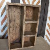 Old wooden tool box