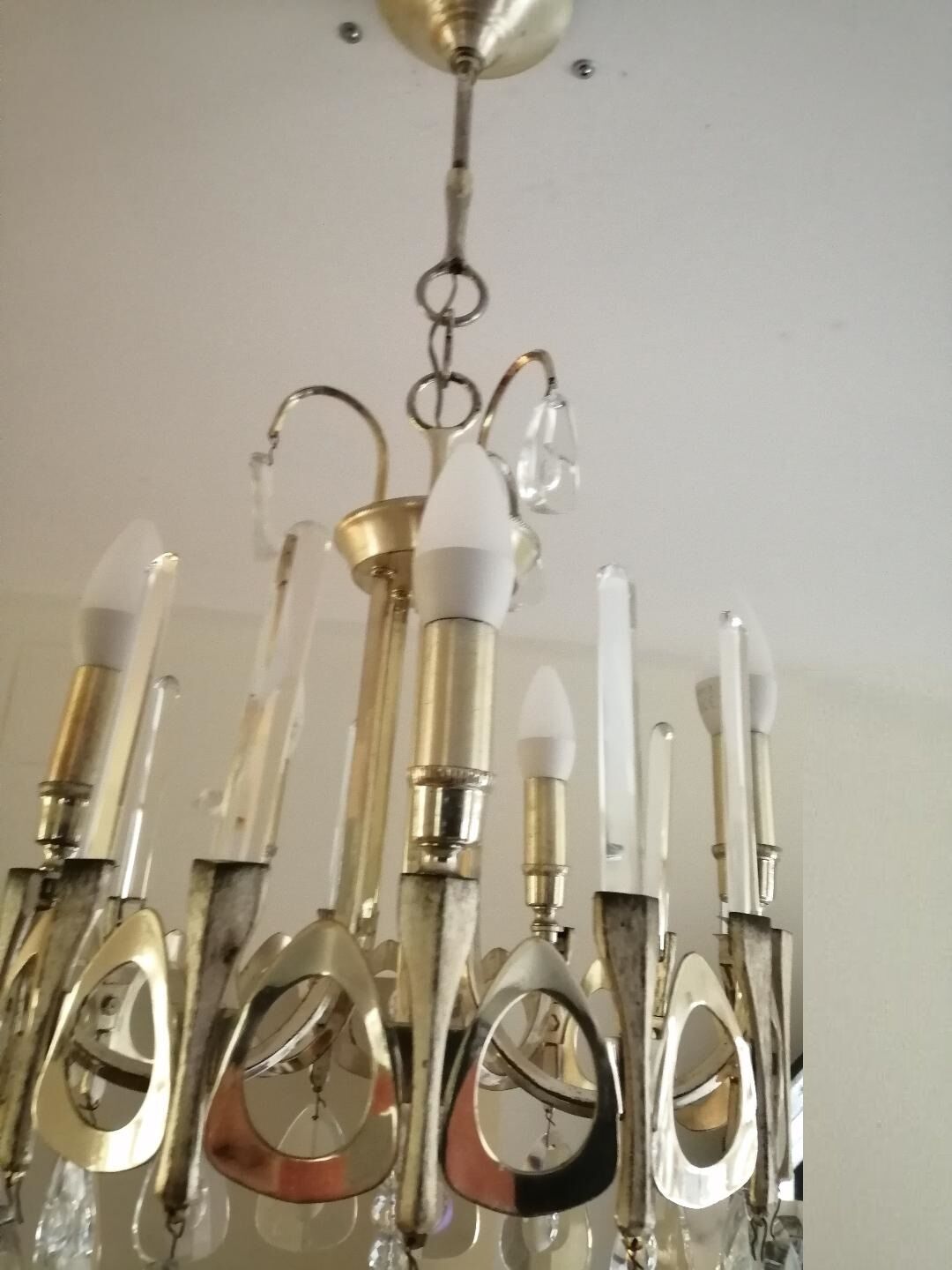 Chandelier of the Sciolari House in Milan