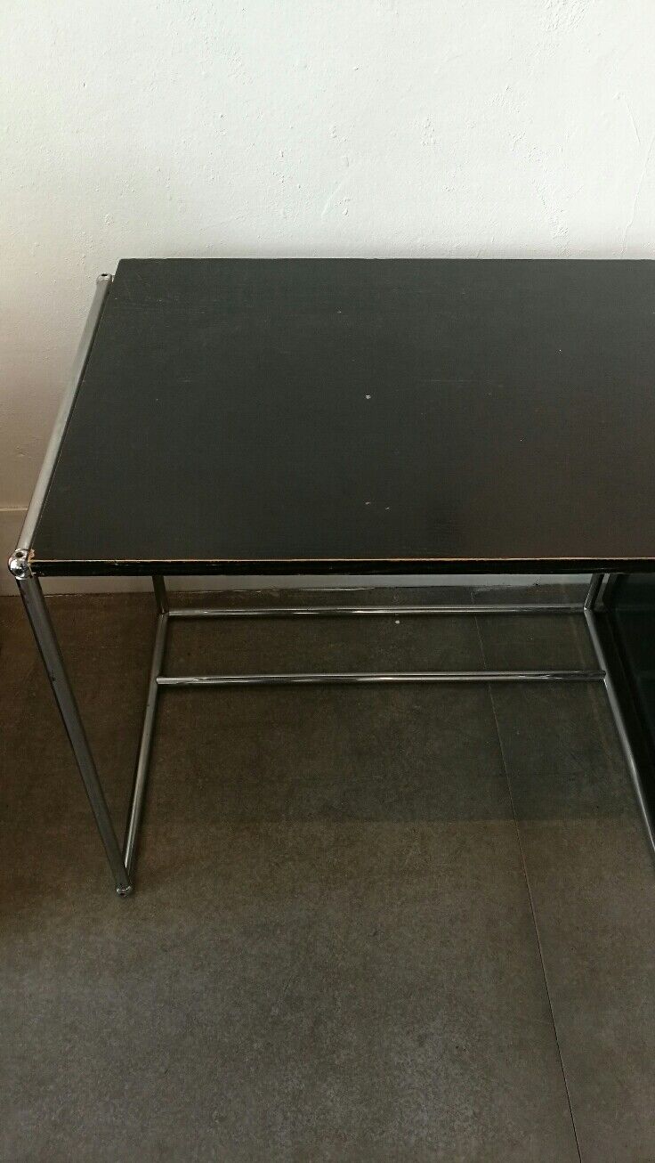 Black desk usm Haller 1980