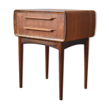 Danish Johannes Andersen teak night table, 1950's