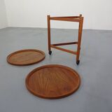 Teak Serving Trolley from Sika Møbler, 1960s