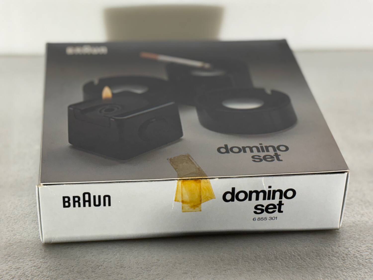 Braun Domino Smoking Set Designer Dieter Rams  Complete with Box