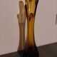 Amber yellow vase