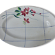 Flat oval, Deco, niderviller-earthenware